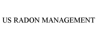 US RADON MANAGEMENT