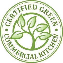 CERTIFIED GREEN COMMERCIAL KITCHEN