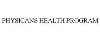 PHYSICANS HEALTH PROGRAM