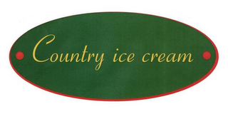 COUNTRY ICE CREAM