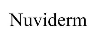 NUVIDERM