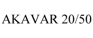 AKAVAR 20/50