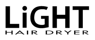 LIGHT HAIR DRYER