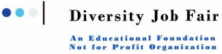 DIVERSITY JOB FAIR AN EDUCATIONAL FOUNDATION NOT FOR PROFIT ORGANIZATION