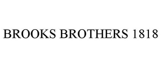 BROOKS BROTHERS 1818