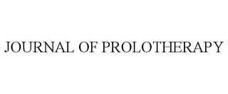 JOURNAL OF PROLOTHERAPY