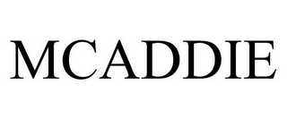 MCADDIE