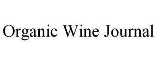 ORGANIC WINE JOURNAL