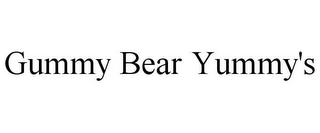 GUMMY BEAR YUMMY'S