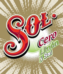 SOL CERO LIMÓN Y SAL