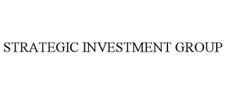 STRATEGIC INVESTMENT GROUP