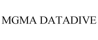 MGMA DATADIVE