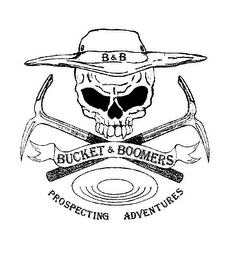 B&B BUCKET & BOOMERS PROSPECTING ADVENTURES