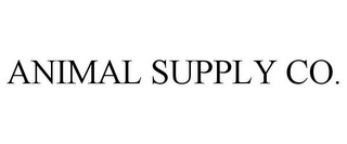 ANIMAL SUPPLY CO.