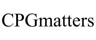 CPGMATTERS