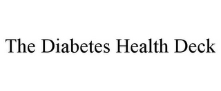 THE DIABETES HEALTH DECK