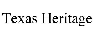 TEXAS HERITAGE