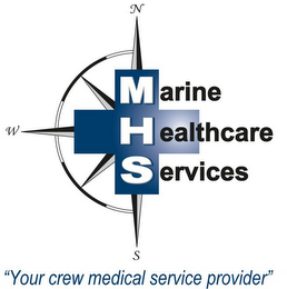 MARINE HEALTHCARE SERVICES N W S "YOUR CREW MEDICAL SERVICE PROVIDER"