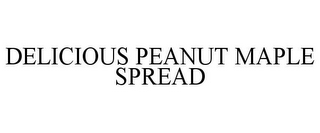 DELICIOUS PEANUT MAPLE SPREAD