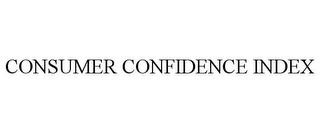 CONSUMER CONFIDENCE INDEX