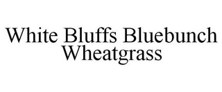 WHITE BLUFFS BLUEBUNCH WHEATGRASS