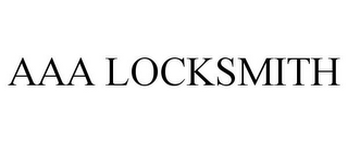 AAA LOCKSMITH