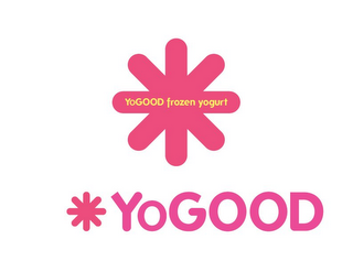 YOGOOD FROZEN YOGURT YOGOOD