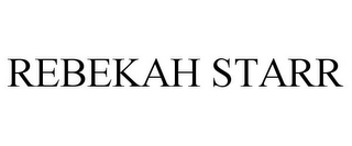 REBEKAH STARR