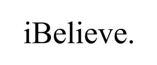 IBELIEVE.