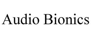 AUDIO BIONICS