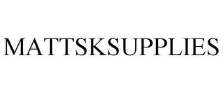 MATTSKSUPPLIES