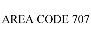 AREA CODE 707