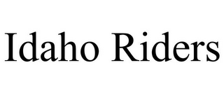 IDAHO RIDERS