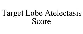 TARGET LOBE ATELECTASIS SCORE