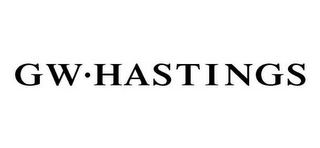 GW·HASTINGS