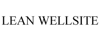 LEAN WELLSITE