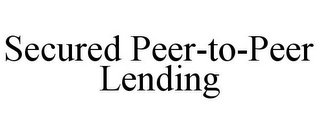 SECURED PEER-TO-PEER LENDING