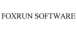 FOXRUN SOFTWARE