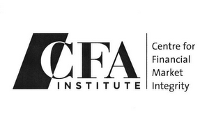 CFA INSTITUTE CENTRE FOR FINANCIAL MARKET INTEGRITY