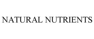 NATURAL NUTRIENTS