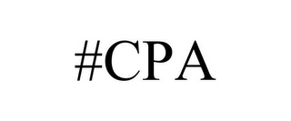 #CPA