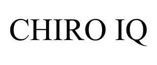 CHIRO IQ