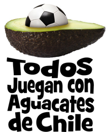 TODOS JUEGAN CON AGUACATES DE CHILE