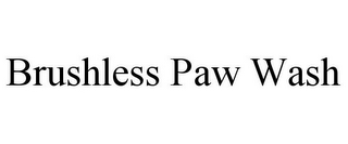 BRUSHLESS PAW WASH