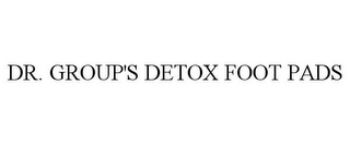 DR. GROUP'S DETOX FOOT PADS