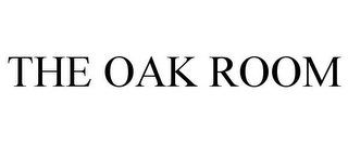 THE OAK ROOM