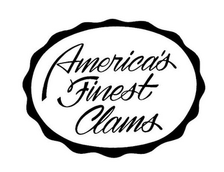 AMERICA'S FINEST CLAMS