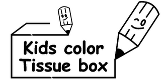 KIDS COLOR TISSUE BOX