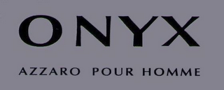 ONYX AZZARO POUR HOMME