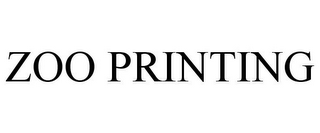 ZOO PRINTING